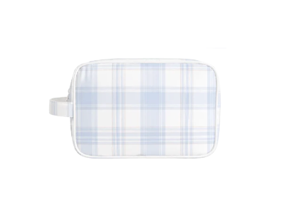 Blue Plaid | Dopp Bag