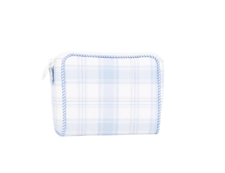 Blue Plaid | Small Essentials Bag