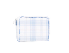 Blue Plaid | Small Essentials Bag thumbnail 1