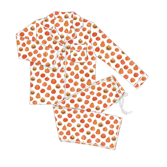 Jack-O’-Lantern | LS Long Pajama Set (Women's) (Pre-Order)