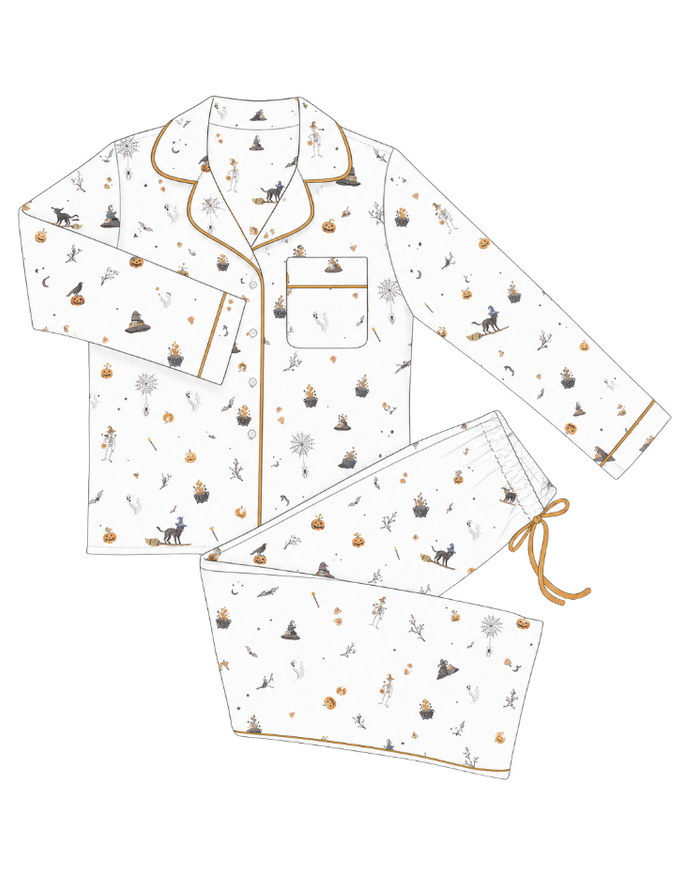 Trick-or-Treat | LS Long Pajama Set (Women's) (Pre-Order)