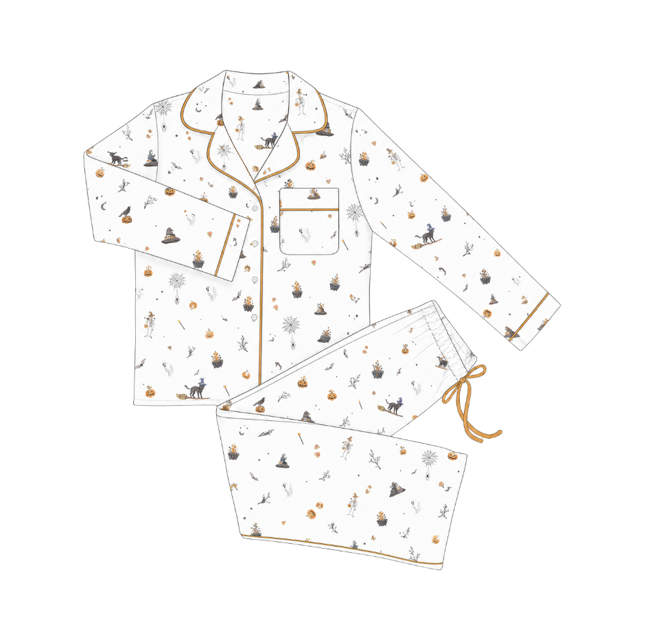 Trick-or-Treat | LS Long Pajama Set (Women's) (Pre-Order)