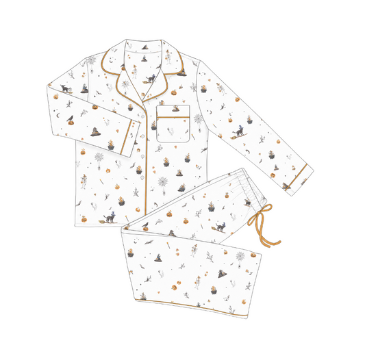 Trick-or-Treat | LS Long Pajama Set (Women's) (Pre-Order)