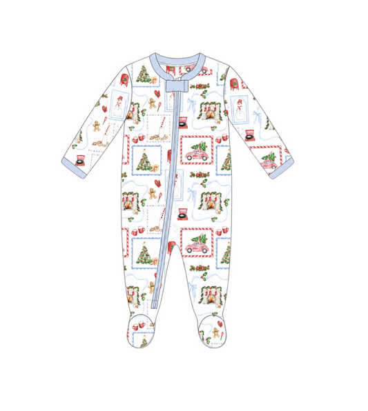 Christmas Keepsakes | Footie (Blue) (Pre-Order)