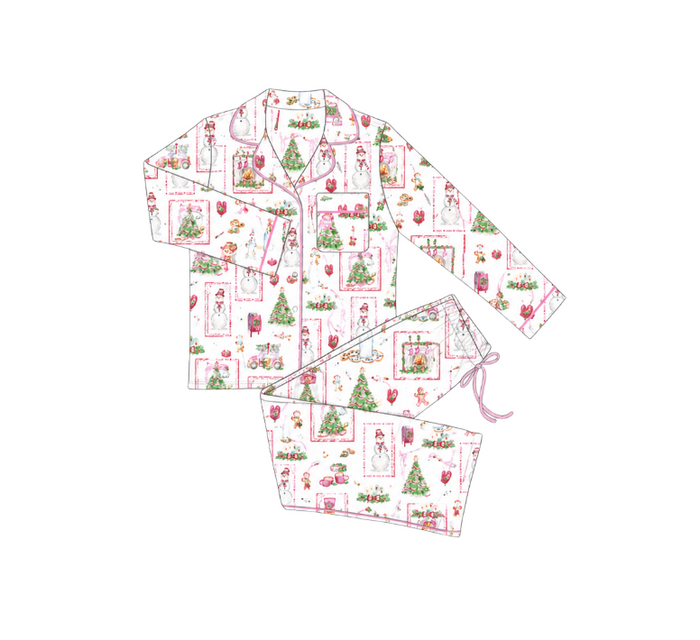 Christmas Keepsakes | LS Long Pajama Set (Pink Women's) (Pre-Order)