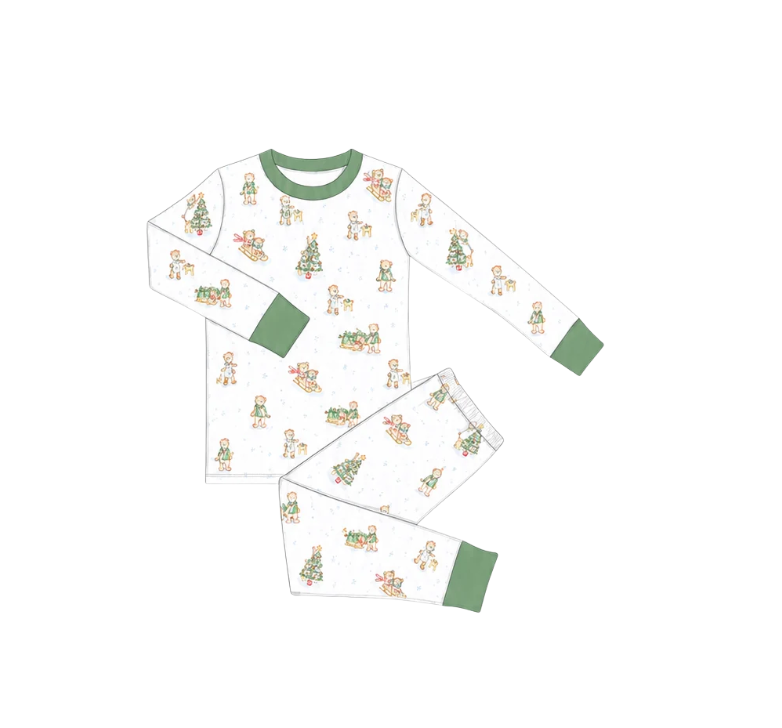Merry Beary | Long Pajamas (Pre-Order)