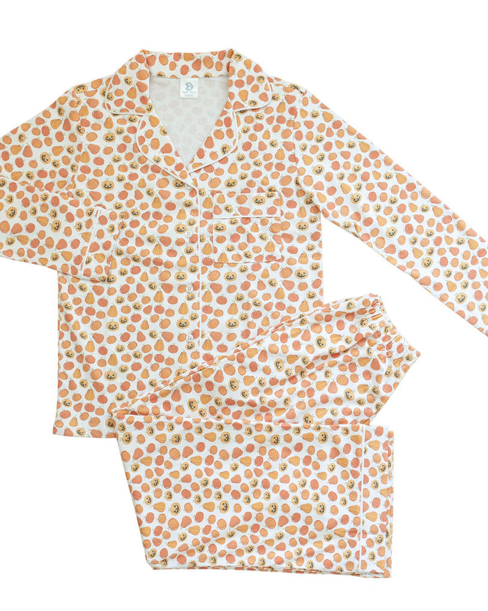 Jack-O’-Lantern | LS Long Pajama Set (Women's)