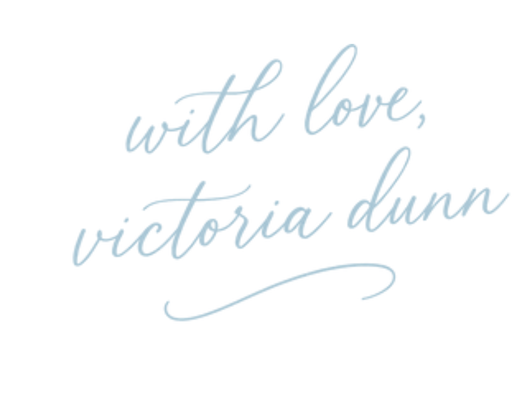 with love, victoria dunn